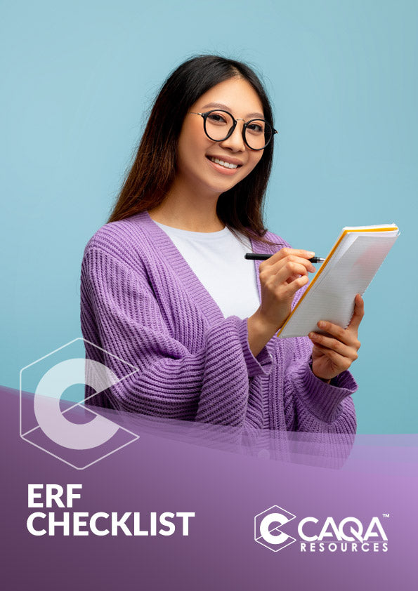 ERF Checklist-CUAPPR614 Publicly present a body of own creative work